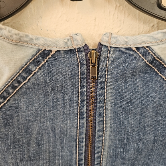 Girls Jean Dress By Next UK---Size 10 Years Old - Picture 6 of 7